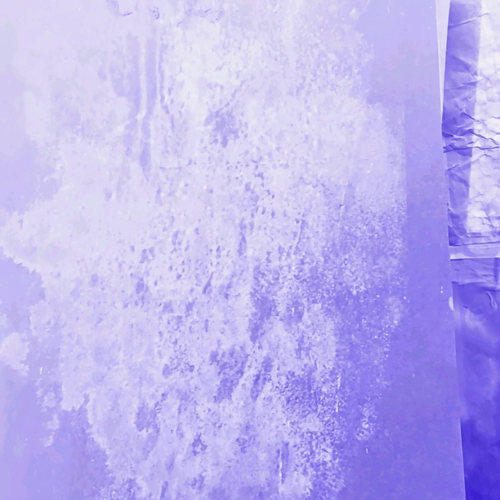Lavender Mist Abstract Intenteseive Labor Several Processes Fir Final One. Gone